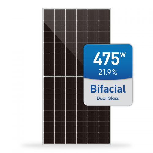 SunEvo Double Sided Glass Bifacial Solar Module