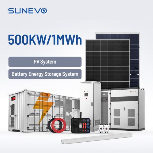 Solar Battery Energy Storage System 500kw 1mwh ESS Energy Storage Container 10 Years Warranty